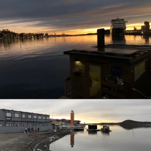 Sauna flotante en Oslo