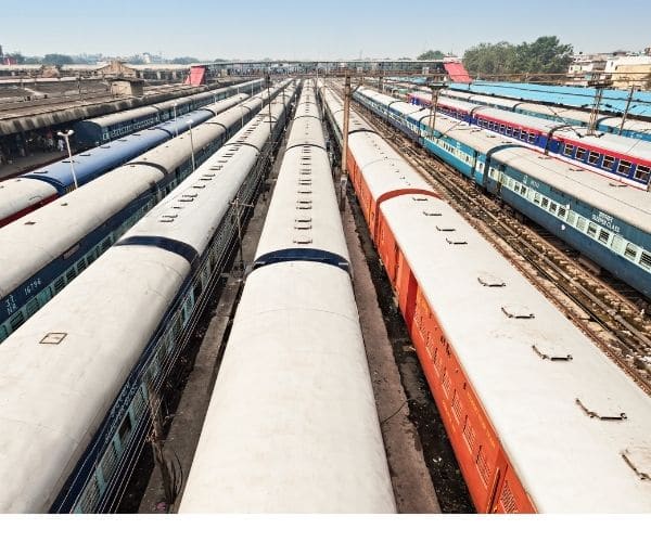 Trenes en India