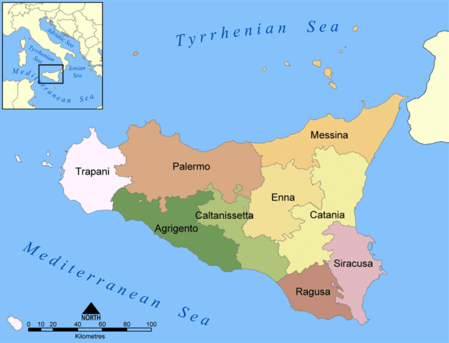 Como llegar a Sicilia, Aeropuertos y Transportes
