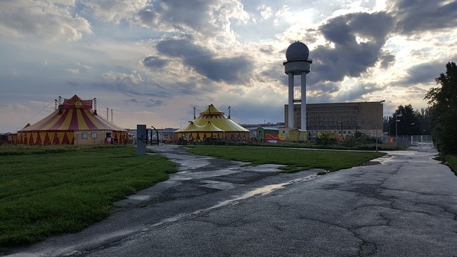 Foto del viejo aeropuerto de Tempelhof