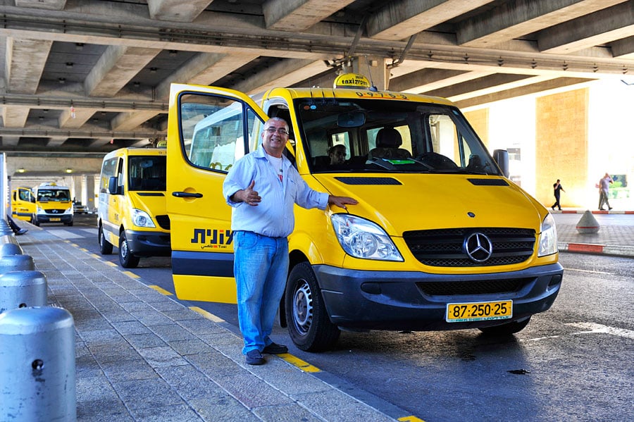 Como tomar un Sherut (Taxi compartido) en Israel