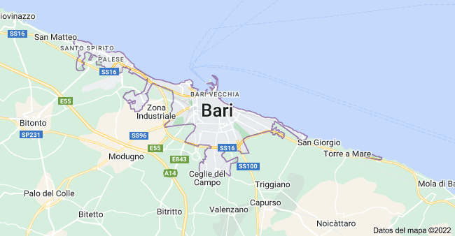 Donde está Bari