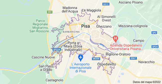donde está Pisa