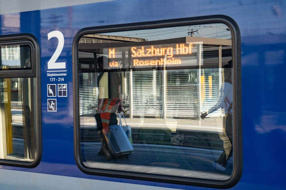 Trenes Meridian de Munich a Salzburgo