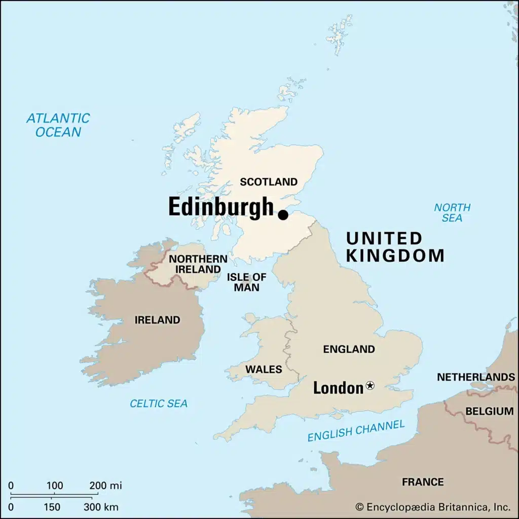 donde está Edimburgo