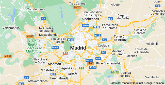 donde está Madrid