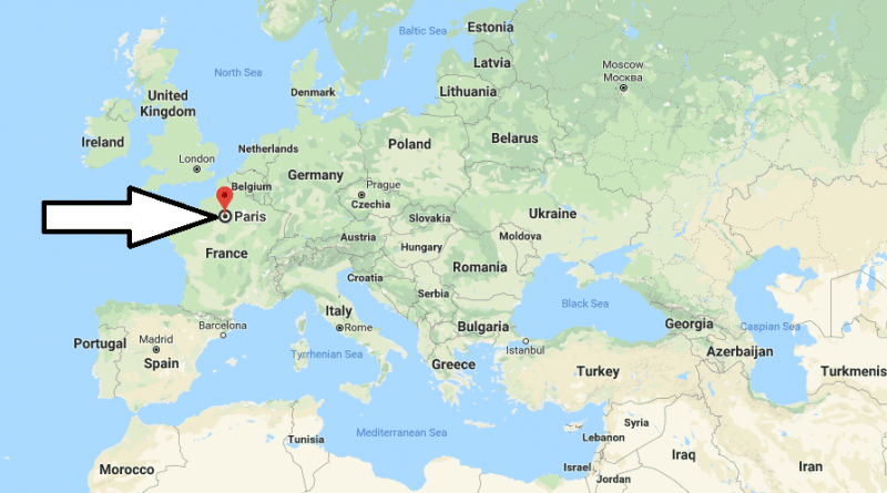 donde está París