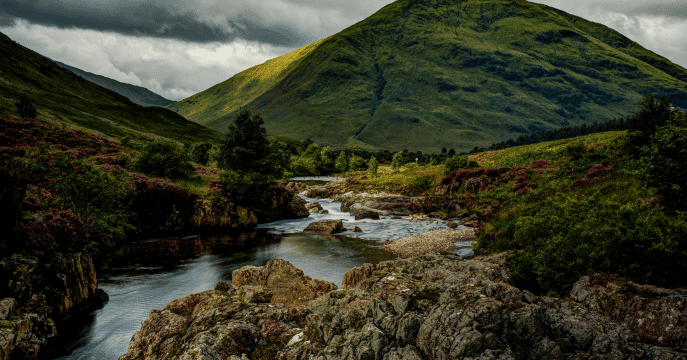 ¿Donde están las Highlands Escocia?