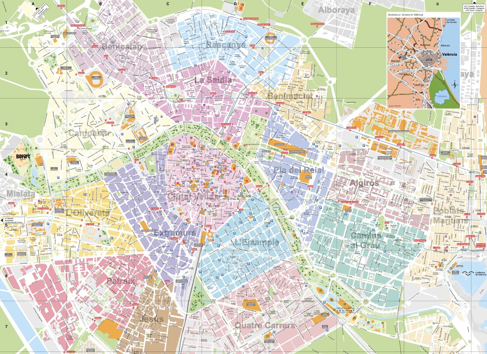 Valencia mapa: guía práctica para moverte por la ciudad