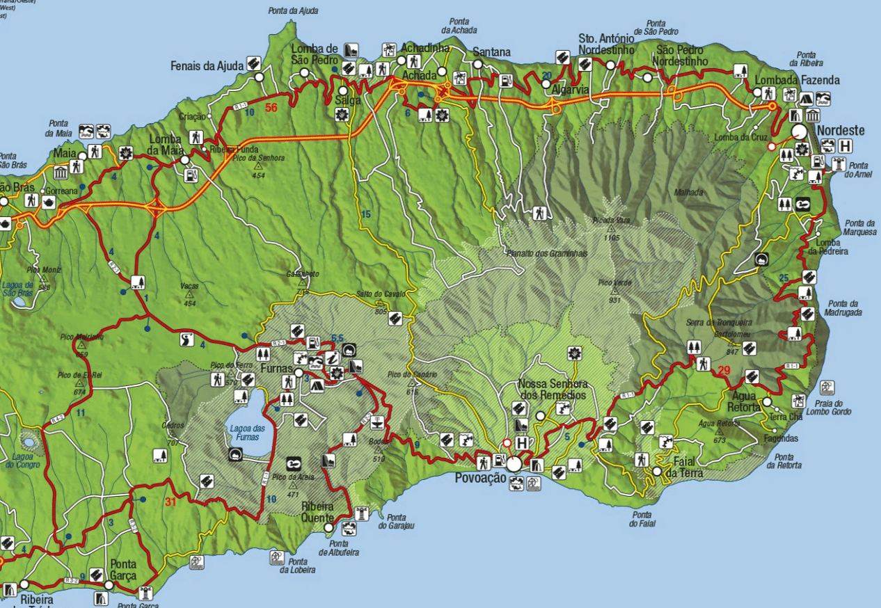Mapa de las Islas Azores: dónde están, cuántas son y cuál te conviene