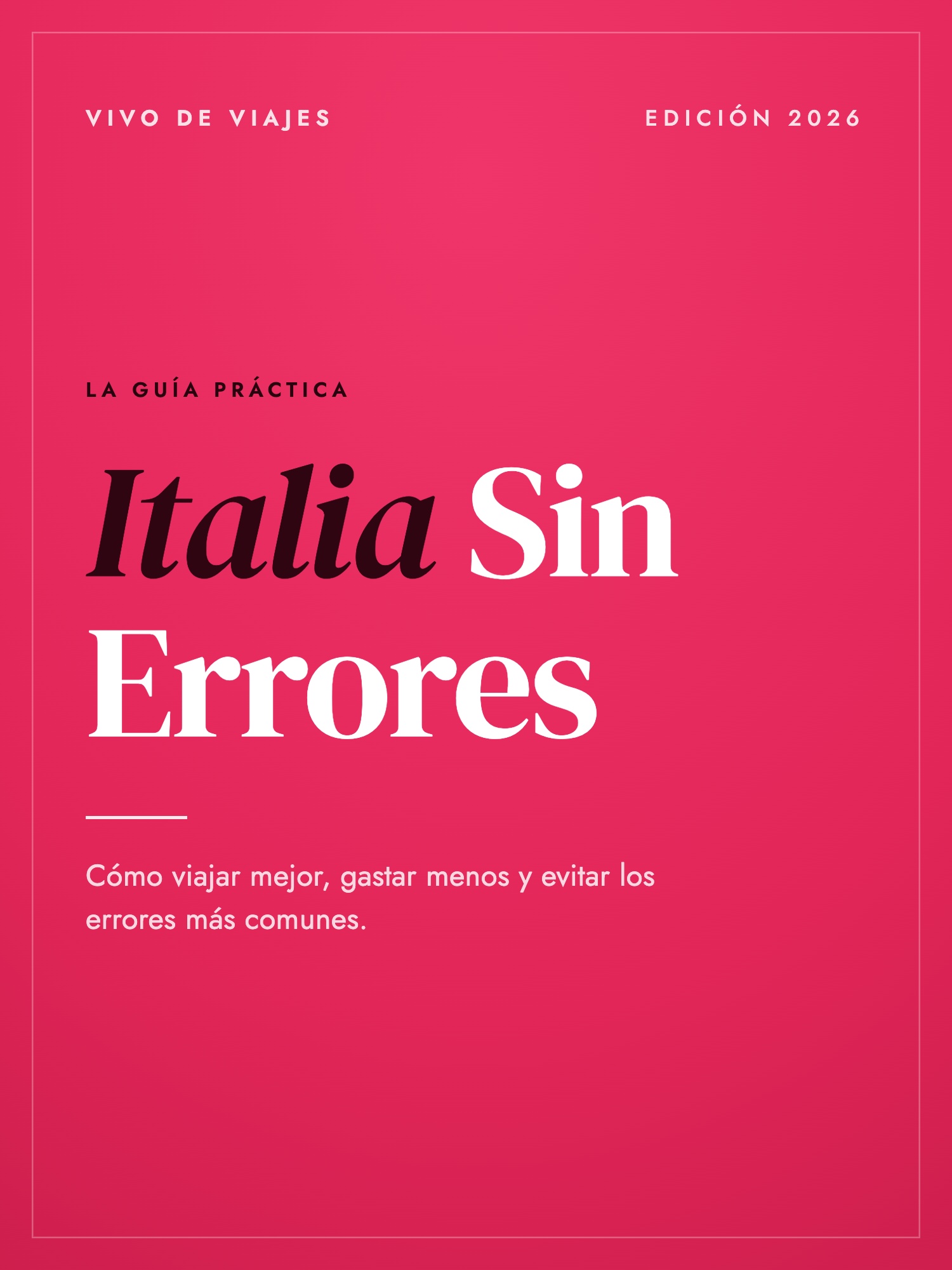 Manual de Italia — tapa
