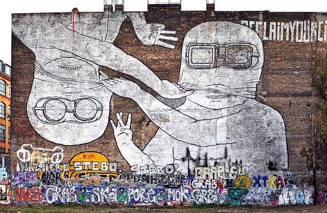 Mural en el Barrio de Kreuzberg