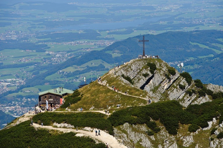 Camina a la montaña Untersberg
