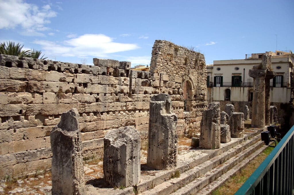 Templo de Apolo- que ver Siracusa