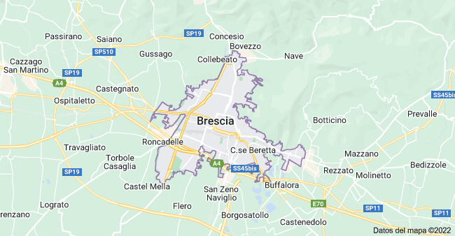 donde está Brescia en el mapa