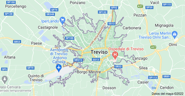 Donde está Treviso