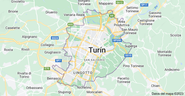 Donde está Turín