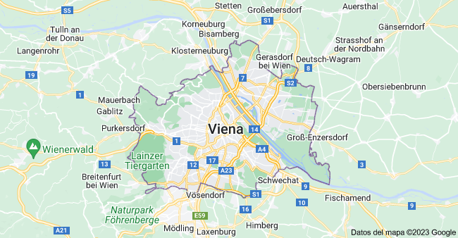 donde está Viena